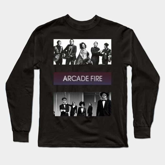 Arcade Fire Fans Long Sleeve T-Shirt by Specialstace83